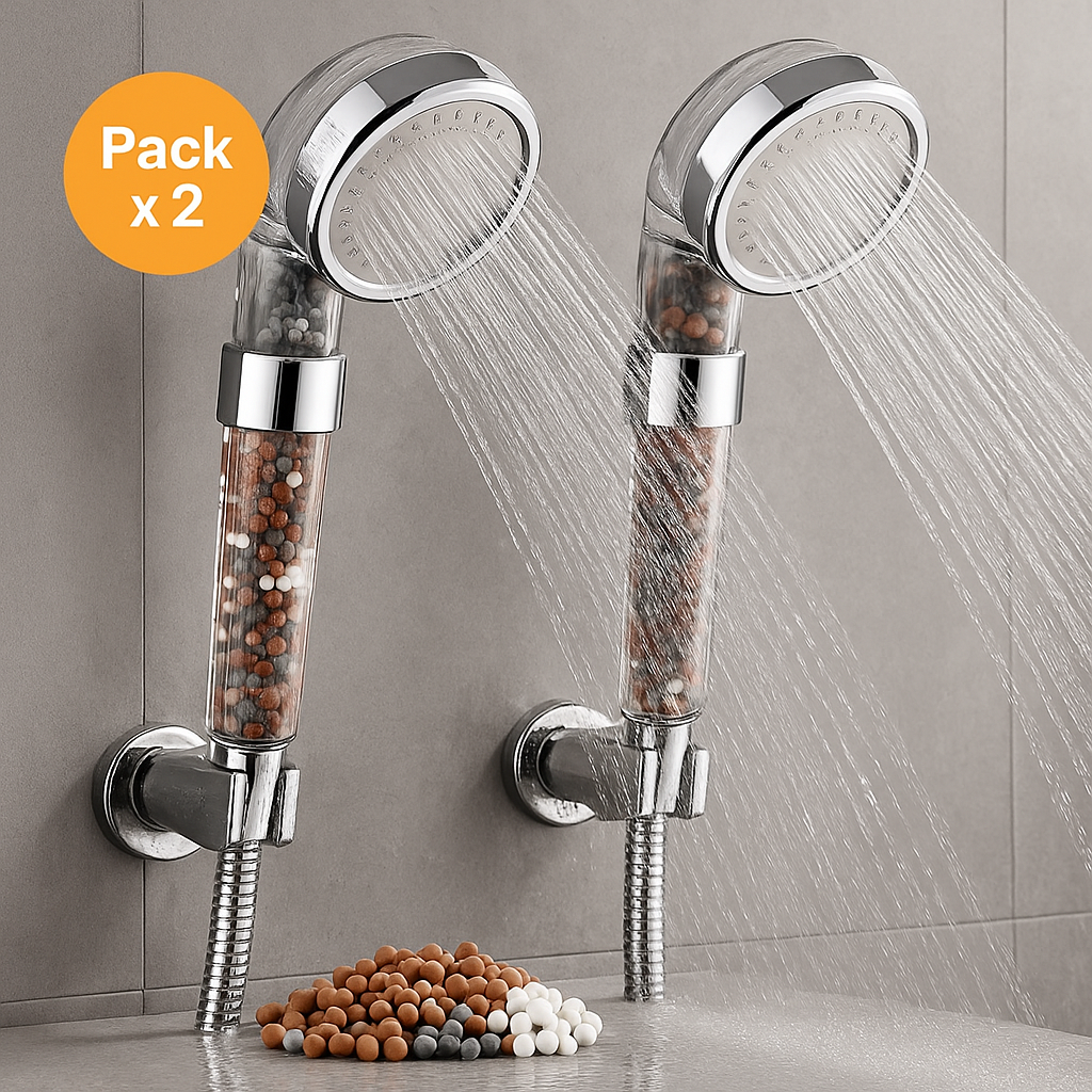 Pack 2 Ecoduchas Originales™ con Filtros Minerales – Germanio y Turmalina Dropea