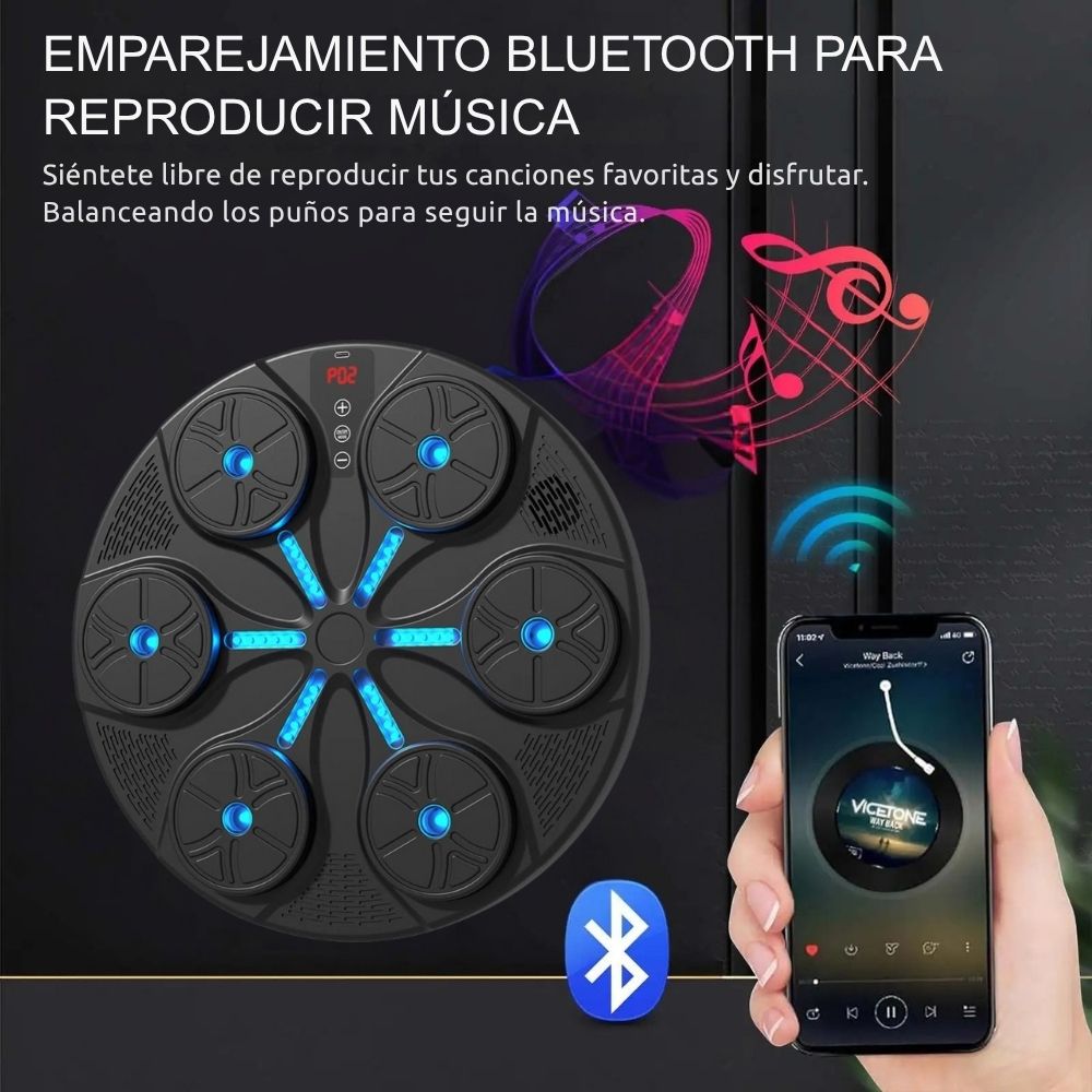 Máquina de Boxeo Inteligente™ + Guantes de Regalo 🎁 | Entrena y Libera el Estrés en Casa Universidad Ecom