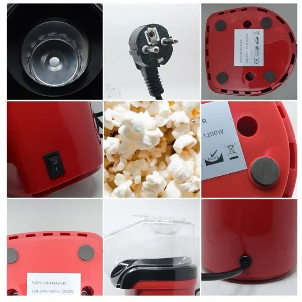 Máquina para palomitas eléctrica Dropea