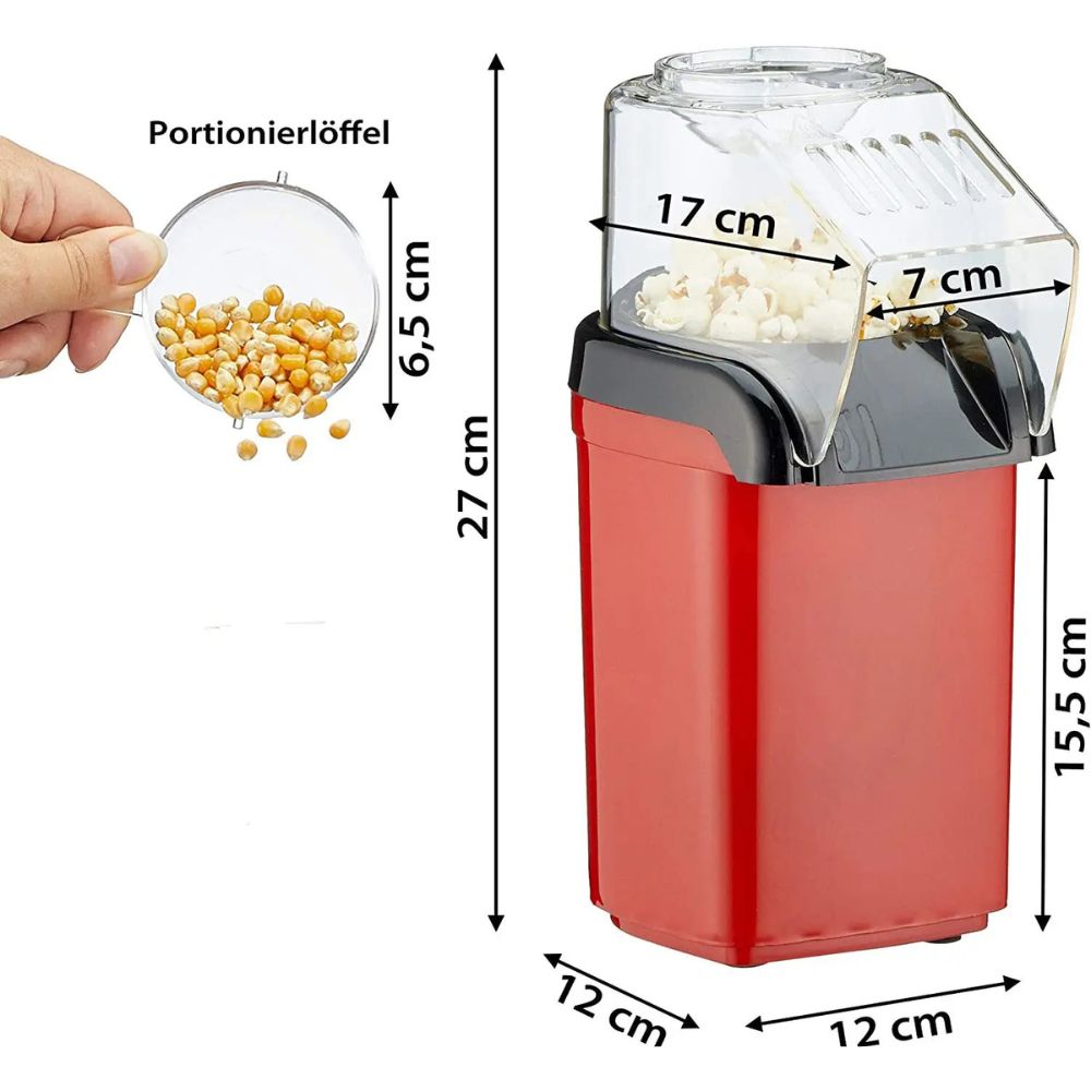 Máquina para palomitas eléctrica Dropea