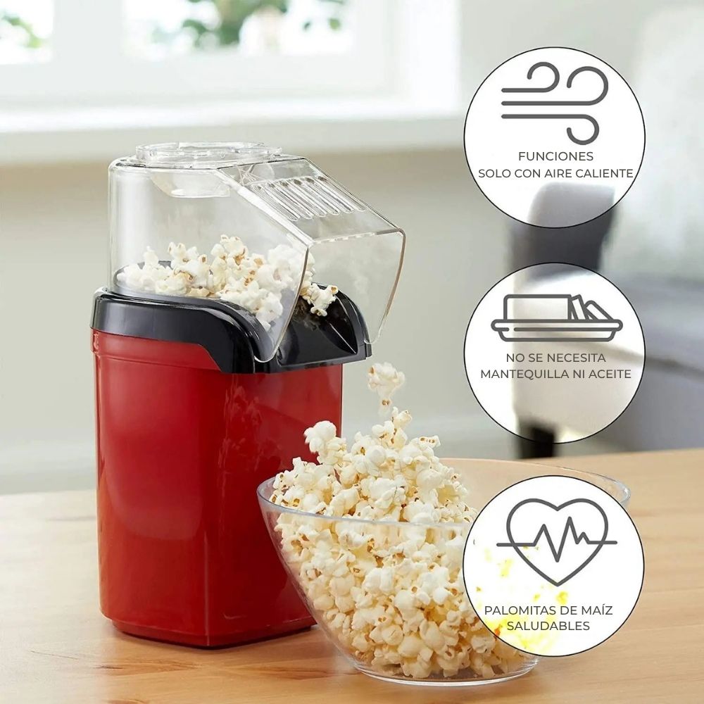 Máquina para palomitas eléctrica Dropea