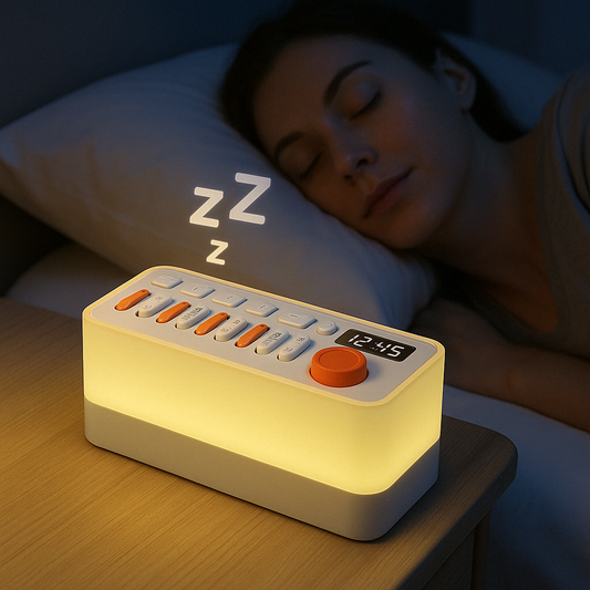🎶 Maquina de Ruido blanco para Dormir como un Bebé TutiendaPreconstruida