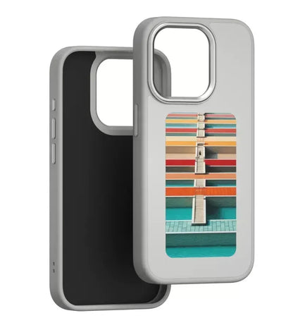 Funda de lujo para teléfono móvil con pantalla de tinta NFC Smart E, funda para Fundas Iphone 15 15Pro 15Pro Max, accesorios DIY ShopDeluxe | Sorpresas y Tendencias