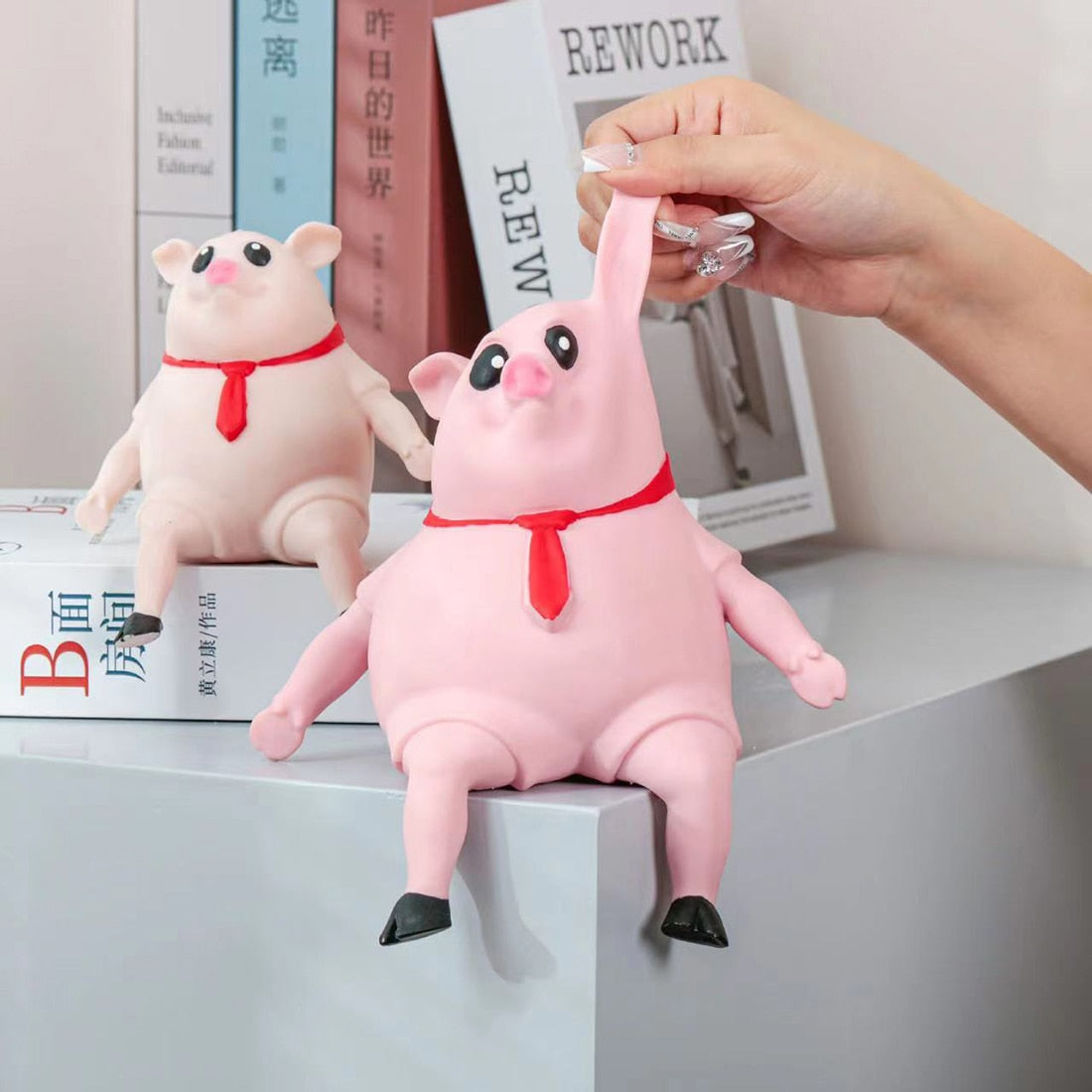 🐷 Cerdito Elástico Anti Estrés TutiendaPreconstruida