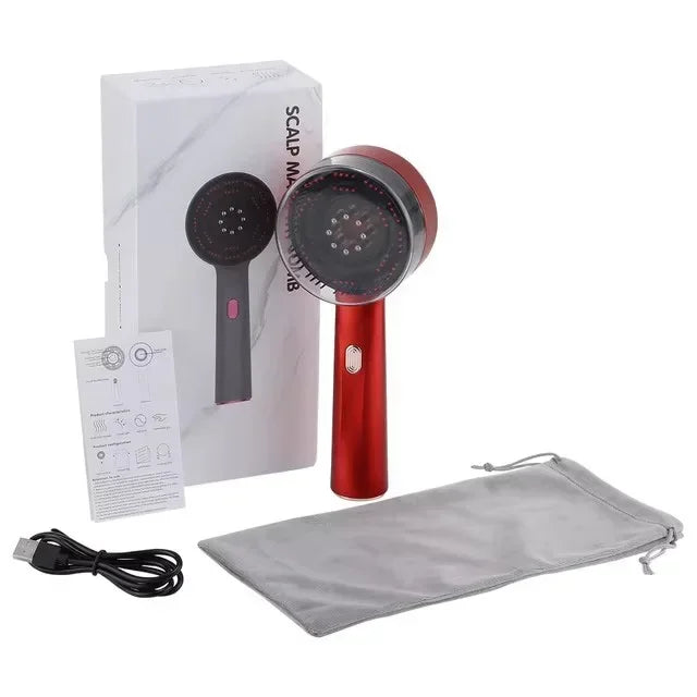 Cepillo Masajeador Eléctrico con Luz Roja Terapéutica ShopDeluxe | Sorpresas y Tendencias