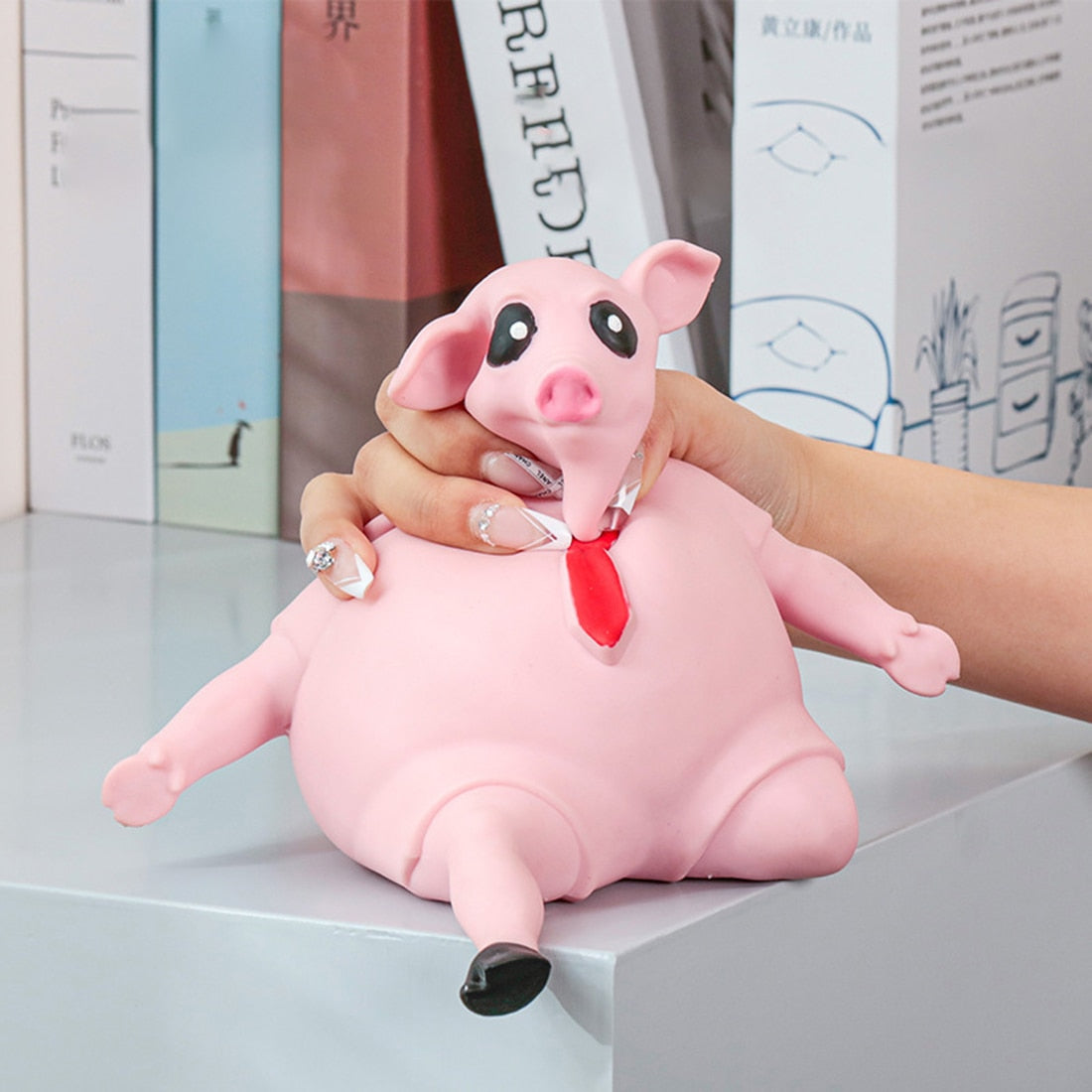 🐷 Cerdito Elástico Anti Estrés TutiendaPreconstruida