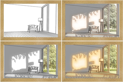 🖼 Cuadro con Iluminación Led coloreable TutiendaPreconstruida