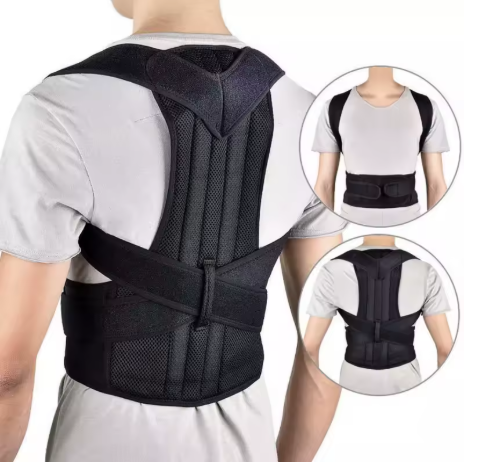Corrector de Postura Ajustable y Transpirable (2 Piezas) – Comodidad y Alivio para Todos los Días Dropea