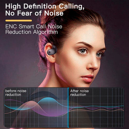 Auriculares Traductor De Idiomas Profesional Negros Dropea