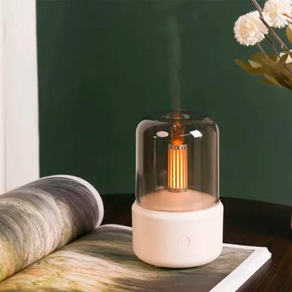 Aromaterapia Humidificador Con Luz Ambiental Dropea