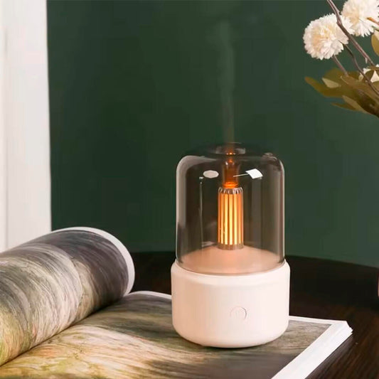 Aromaterapia Humidificador Con Luz Ambiental Dropea