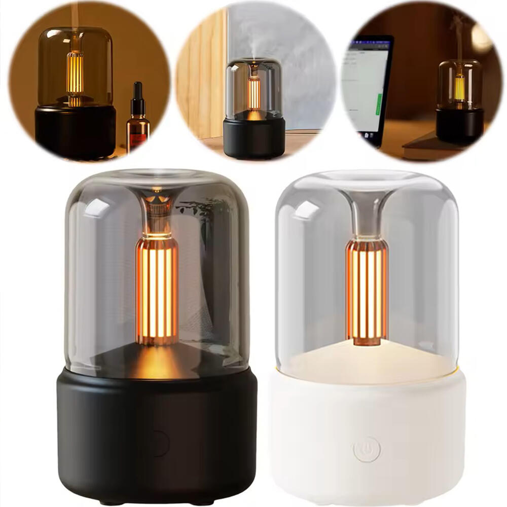 Aromaterapia Humidificador Con Luz Ambiental Dropea