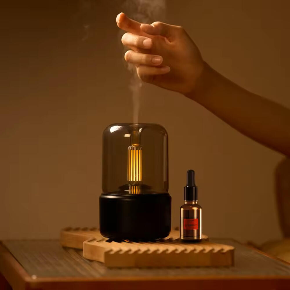 Aromaterapia Humidificador Con Luz Ambiental Dropea