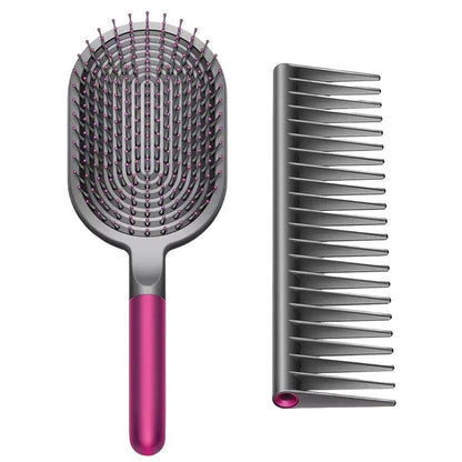 Pack Cabezal de Ducha Con Luz Led & Set Cepillo Peine Desenredador Pelo Dropea