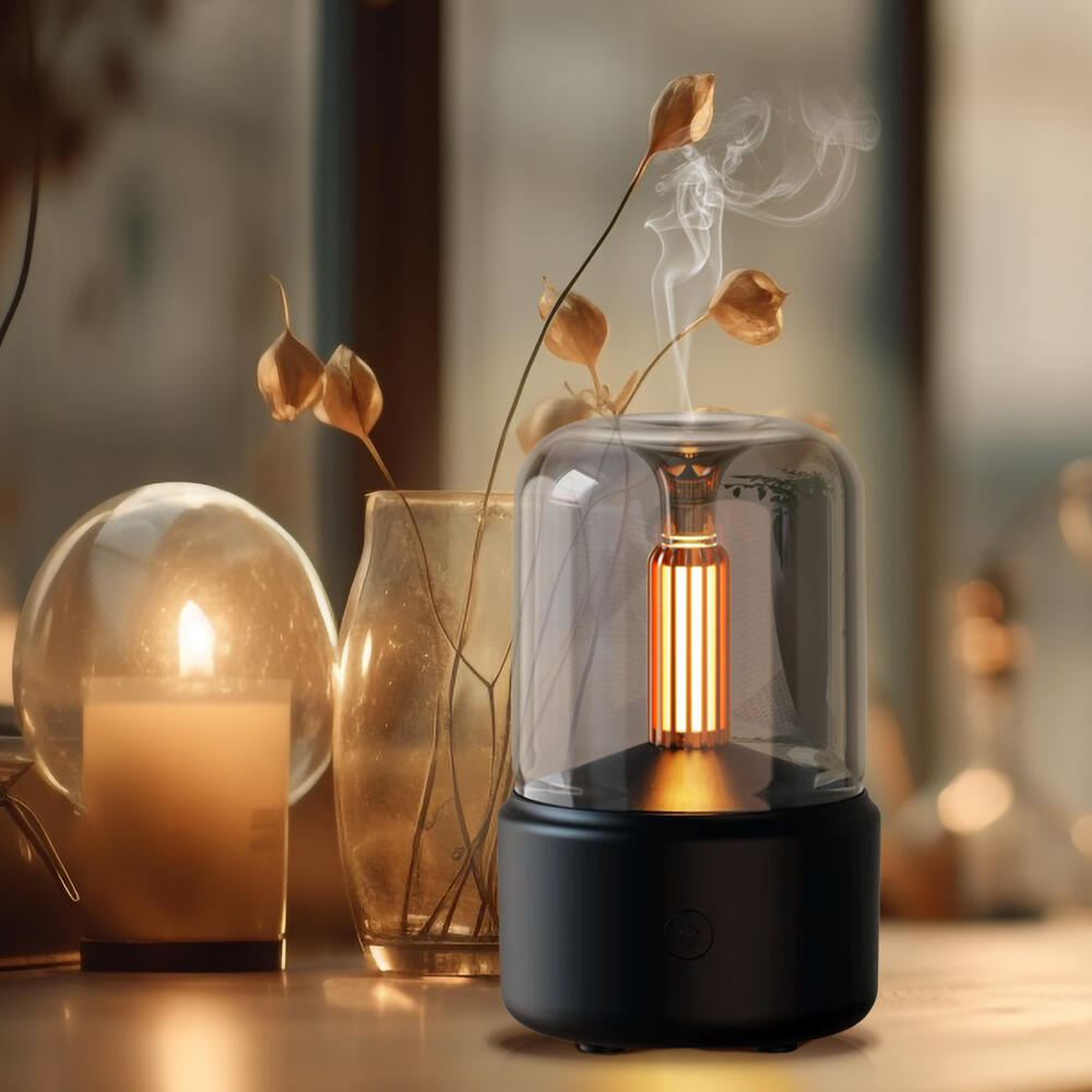 Aromaterapia Humidificador Con Luz Ambiental Dropea