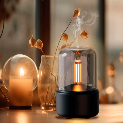 Aromaterapia Humidificador Con Luz Ambiental Dropea
